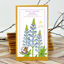 Load image into Gallery viewer, Wild Lupine Flower Seeds (Lupinus perennis)