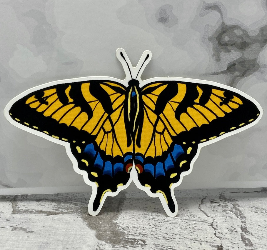 Tiger Swallowtail Butterfly Sticker